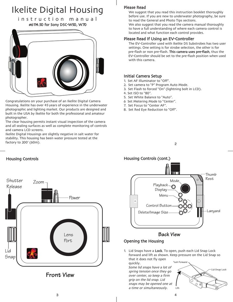 Ikelite DSC-W50 instruction manual