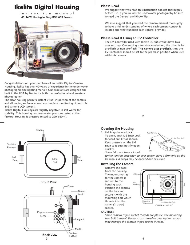 Ikelite DSC-W90 User manual
