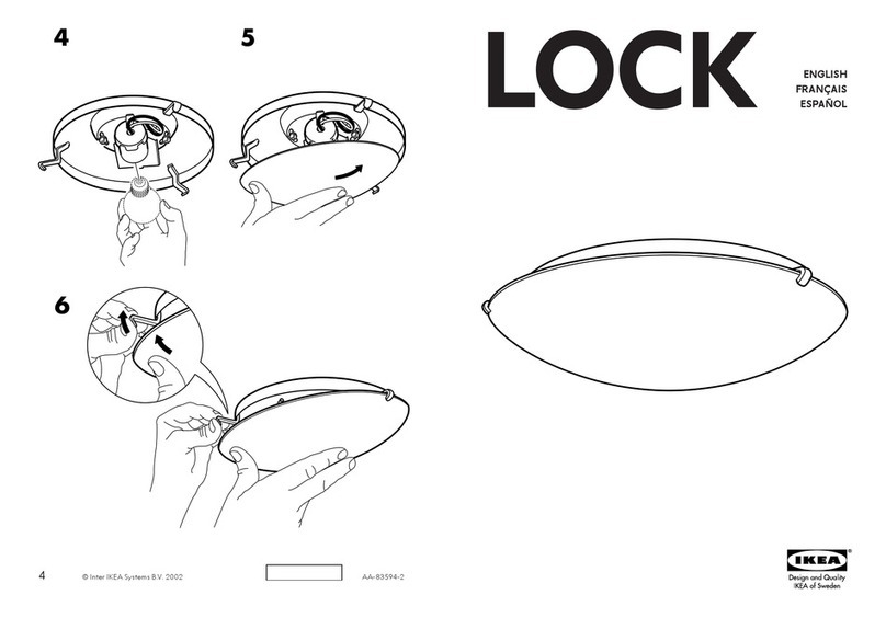 IKEA LOCK AA-83594-2 User manual