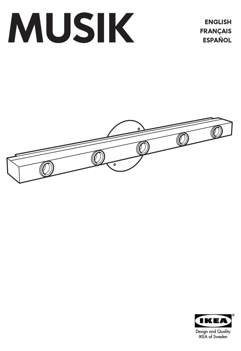 IKEA MUSIK AA-250875-1 Assembly instructions IKEA MUSIK AA-250875-1 Assembly instructions