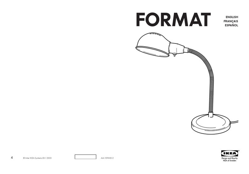 IKEA FORMAT AA-109442-2 Assembly instructions