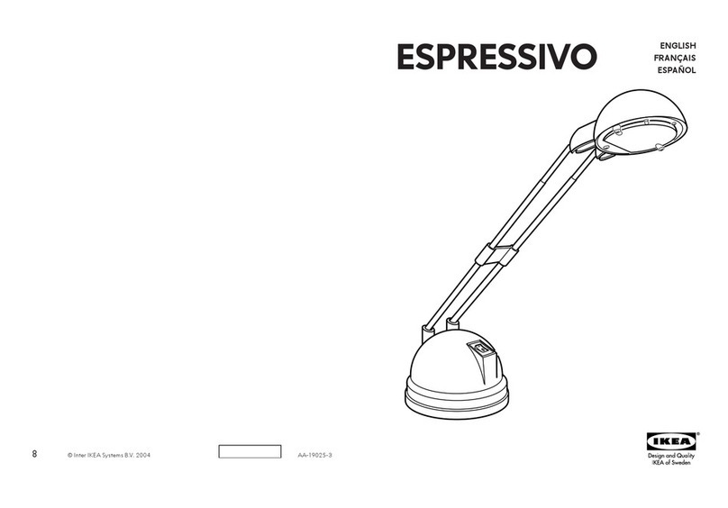 IKEA ESPRESSIVO AA-19025-3 user manual