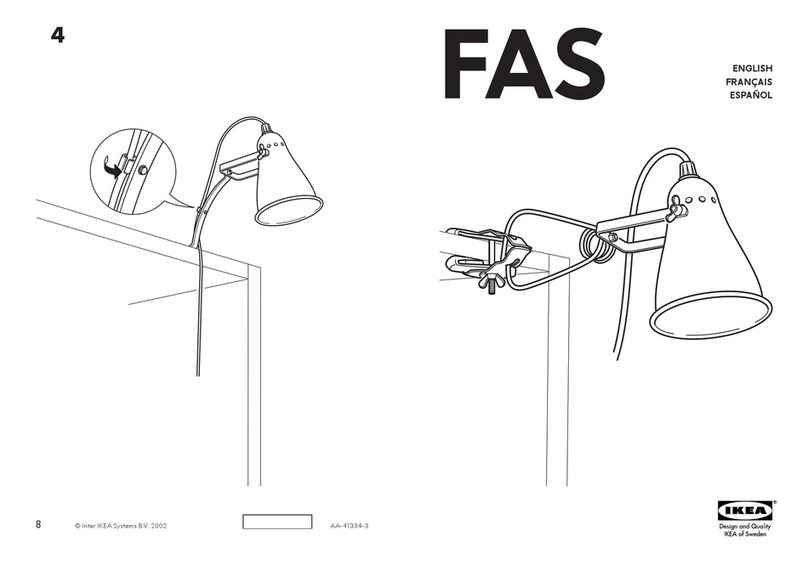 IKEA FAS AA-41334-3 Assembly instructions