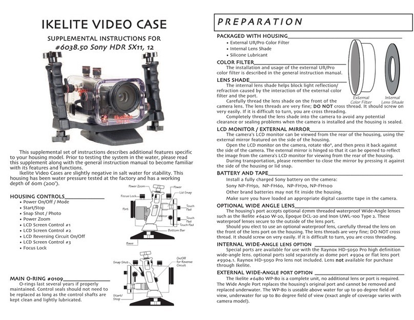 Ikelite 12 Owner's manual