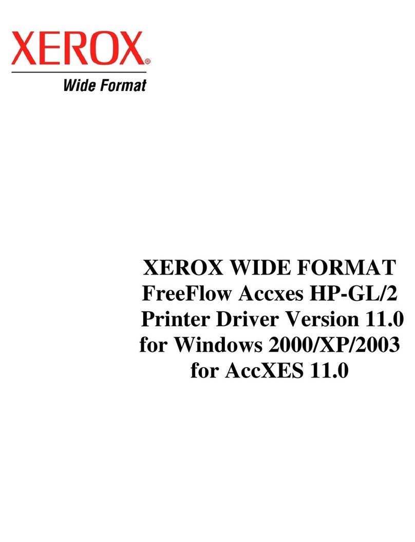 Xerox HP-GL/2 User manual