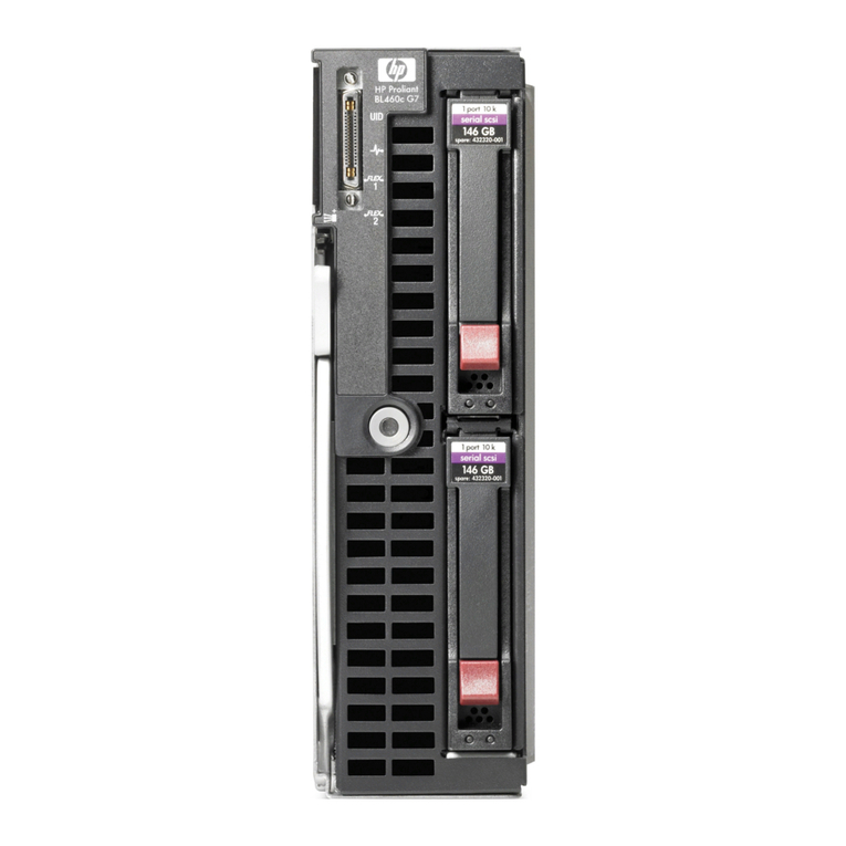 HP ProLight Server User manual