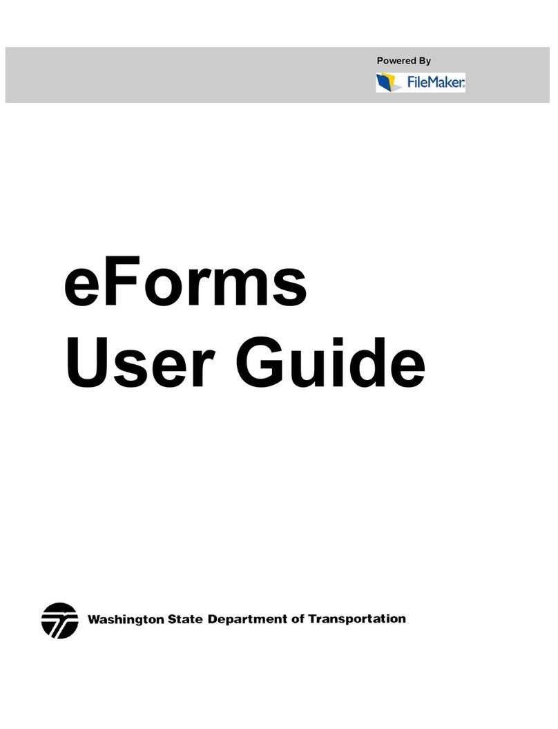FileMaker Electronic Forms User manual