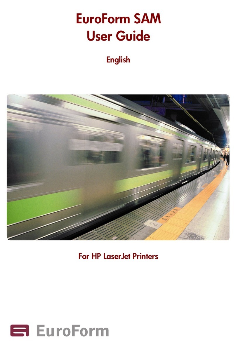 EuroForm EuroForm SAM user guide