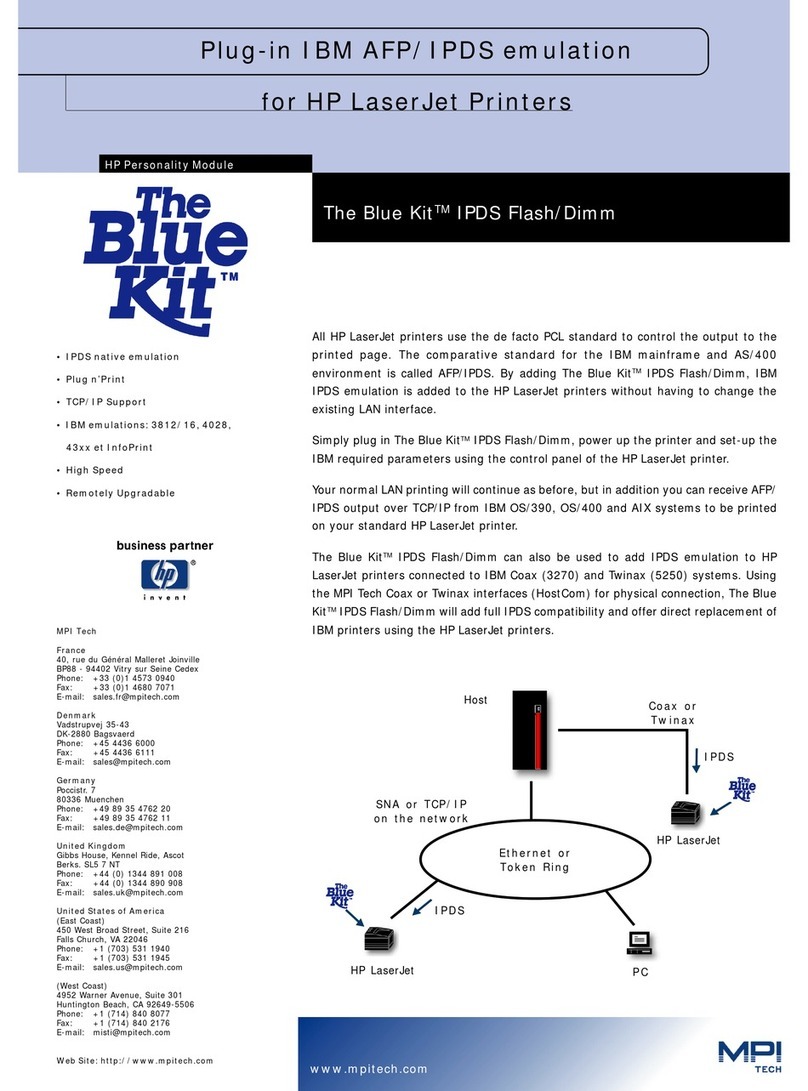 MPI Technologies IPDS Flash HP brochure