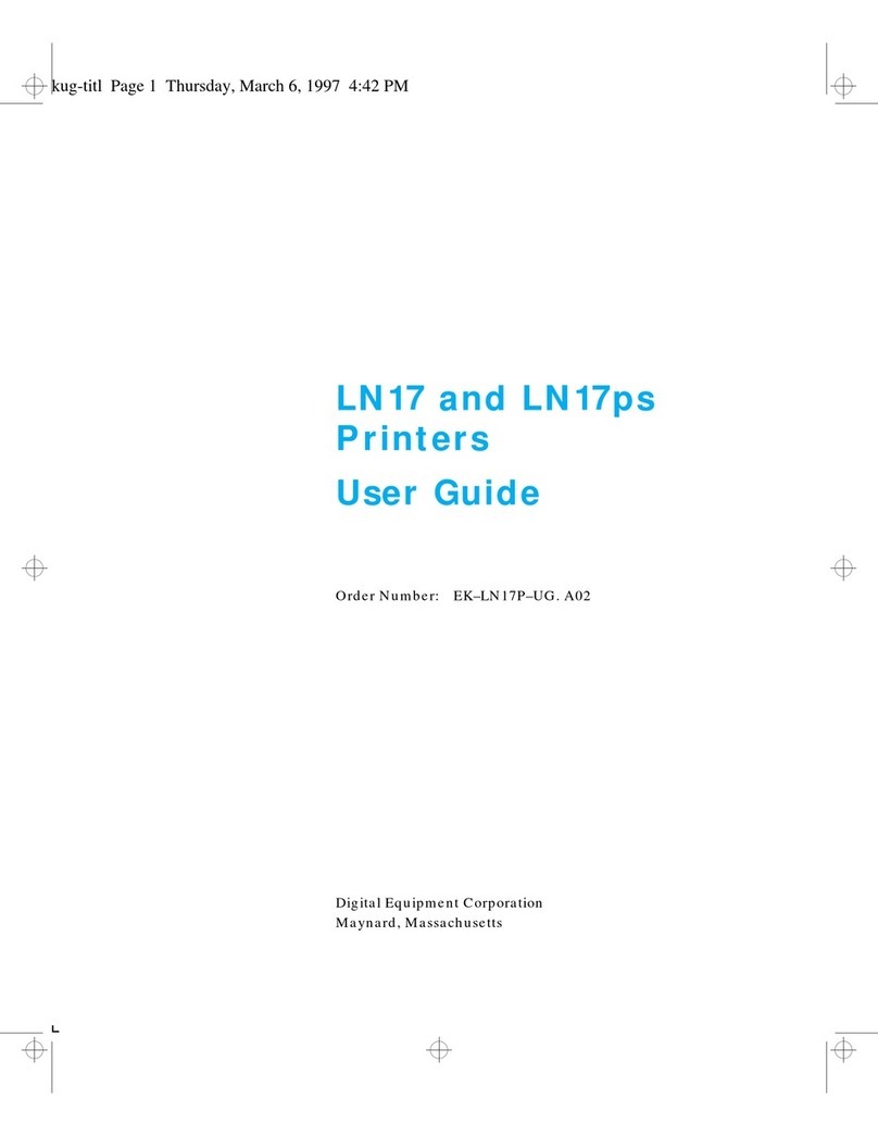 Digital Equipment LN17ps User manual