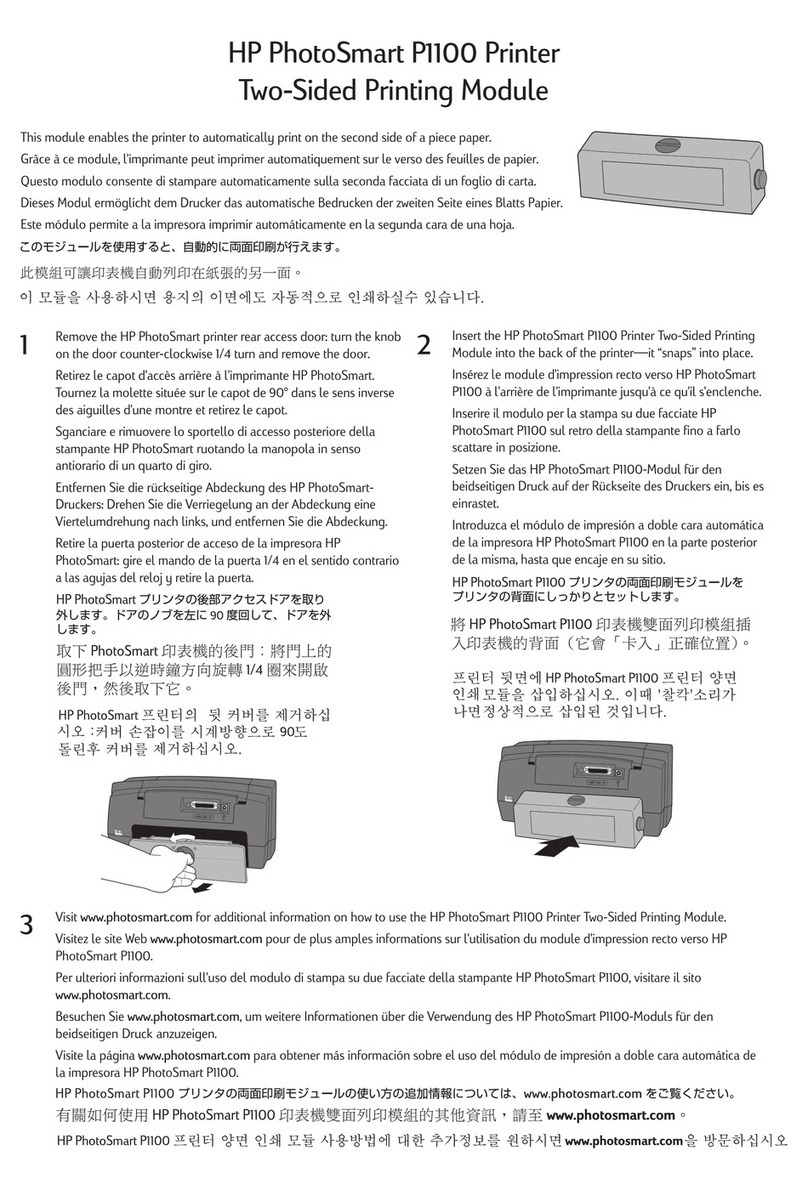 HP LASERJET Professional P1100 series User manual
