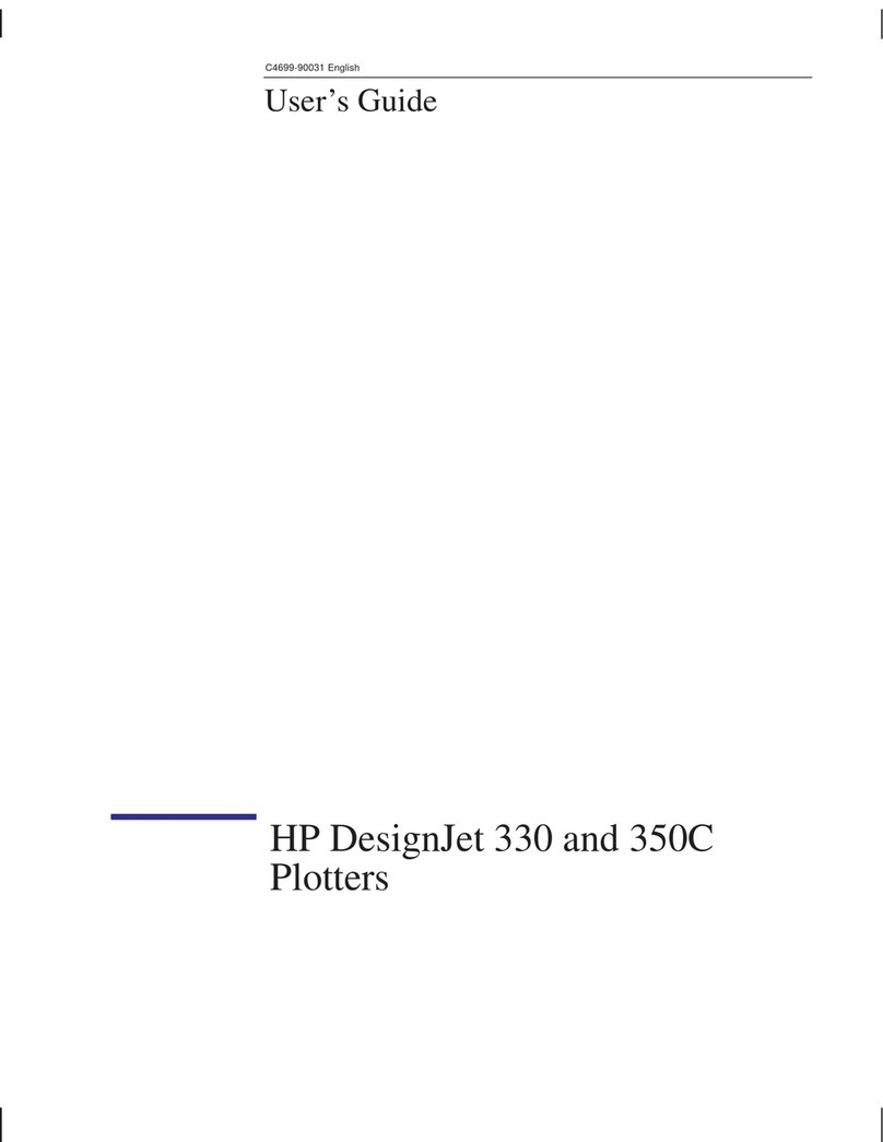 HP DesignJet 350c Series user guide