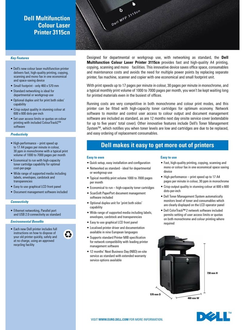 Dell 3115CN Brochure & specs
