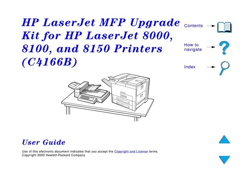 HP Digital Sender 8100C user guide