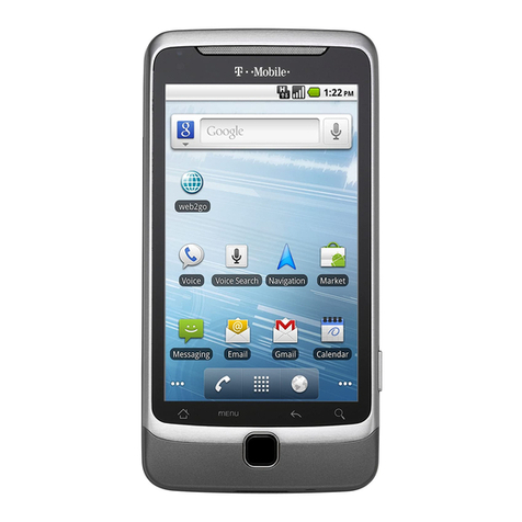 HTC T-Mobile G2 User manual