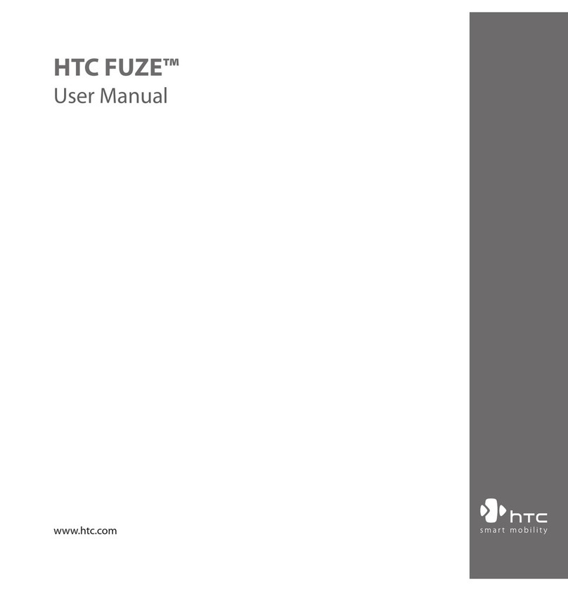 HTC FUZE User manual