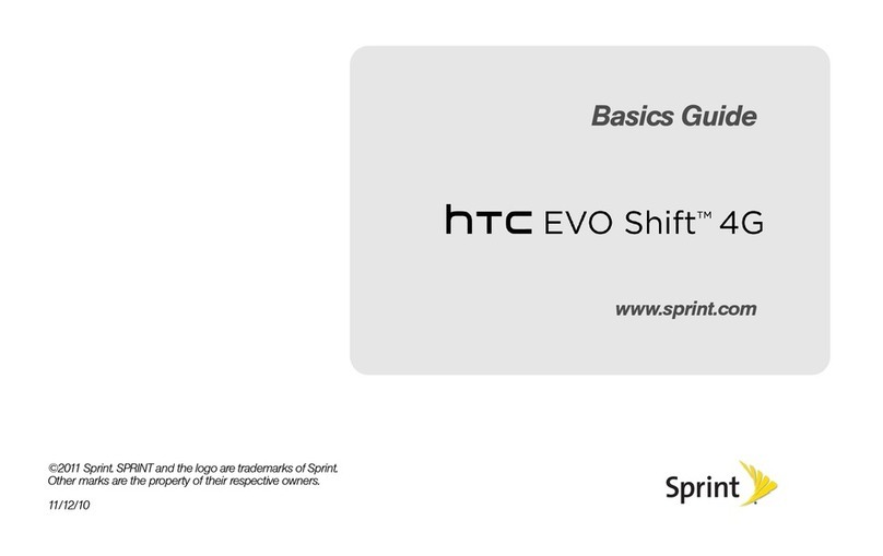 HTC HTC Evo View 4G Basic guide