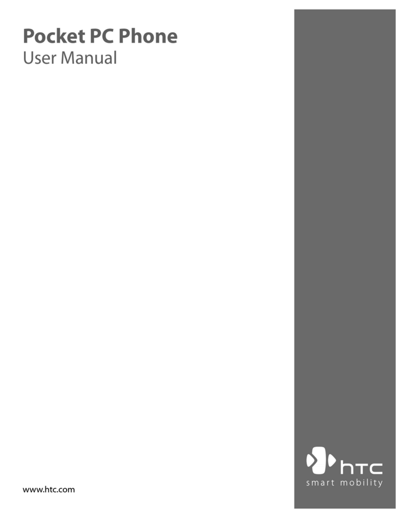 HTC Pocket PC Phone User manual