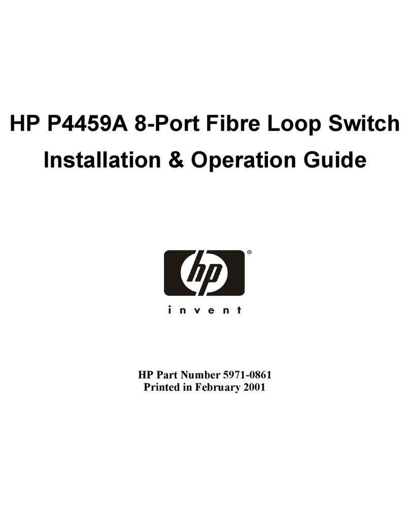 HP P4459A Installation & operation guide