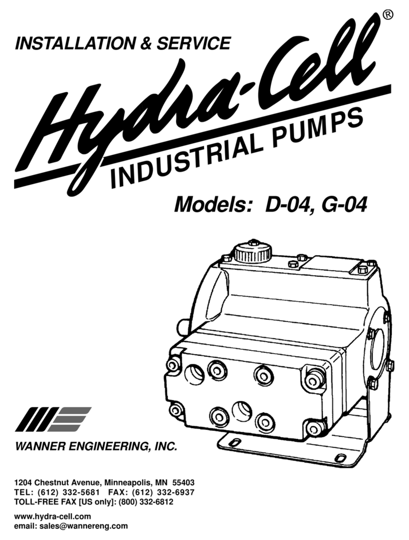 Hydra-Cell D-04 User manual