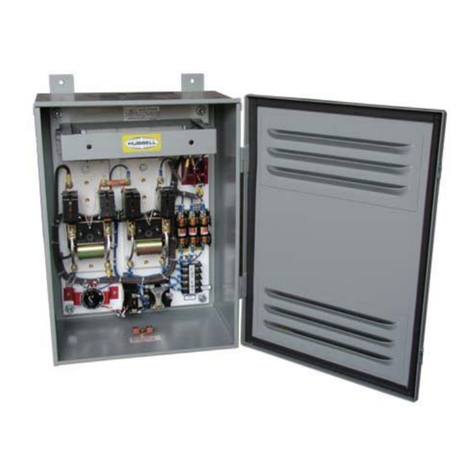 Hubbell Euclid Lifting Magnet Controller 4296 User manual
