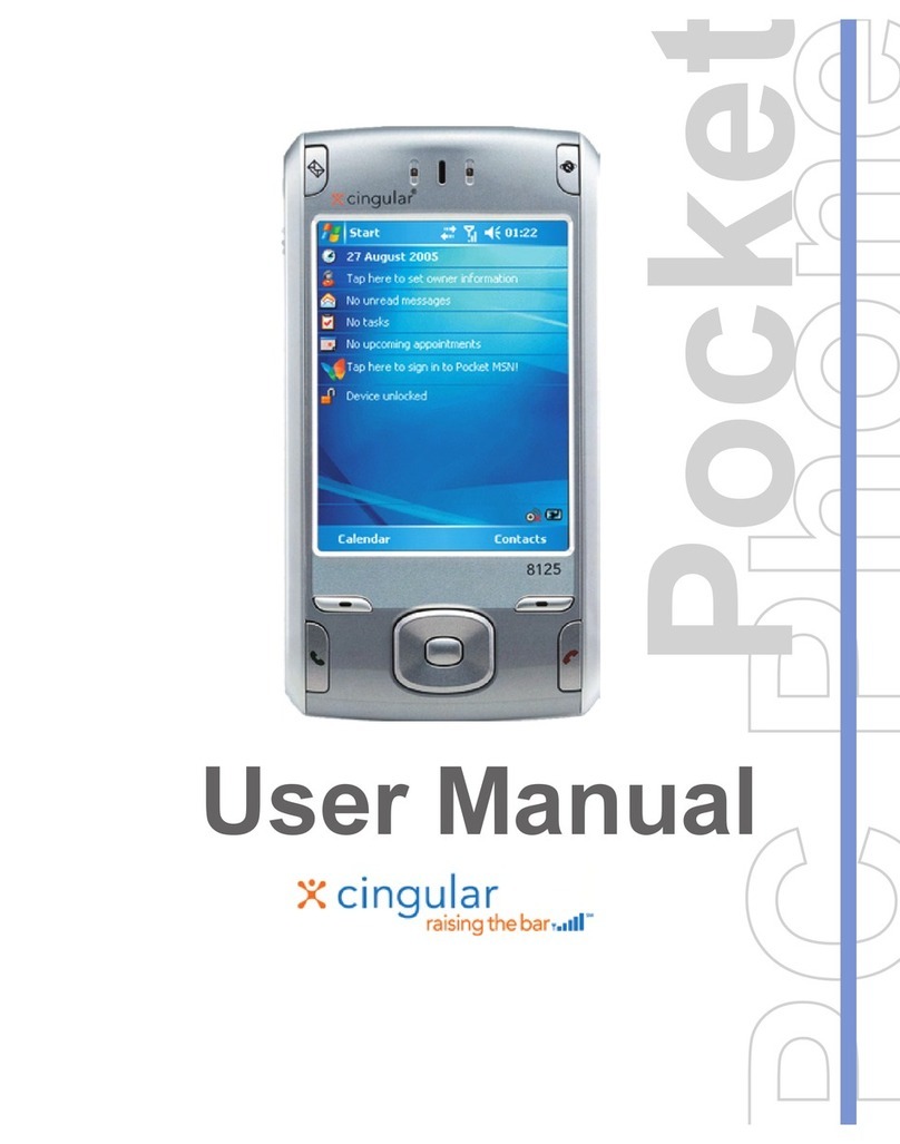 Cingular WIZA100 User manual