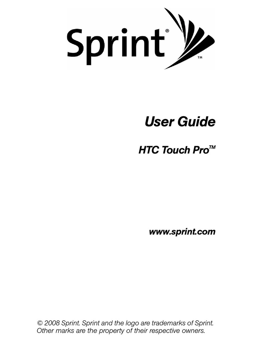 HTC Touch Pro RAPH800 User manual HTC Touch Pro RAPH800 User manual
