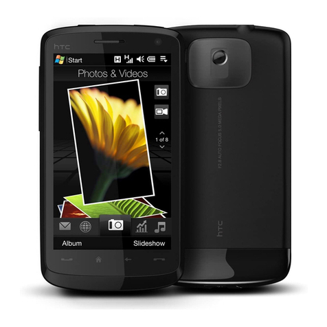 HTC TOUCH HD User manual HTC TOUCH HD User manual