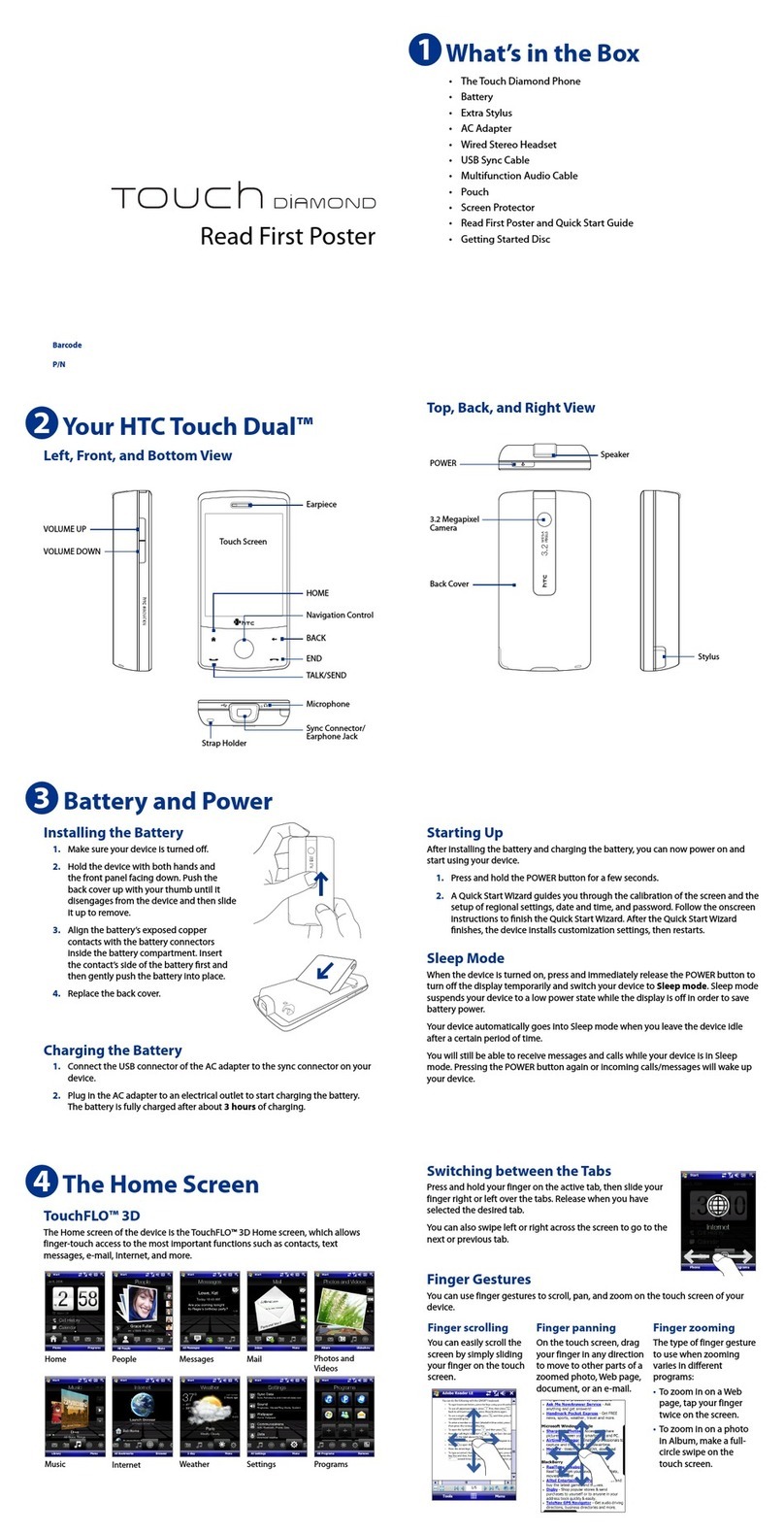 HTC HTC Touch Diamond User manual