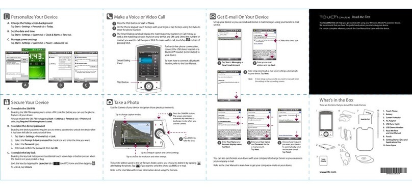 HTC Touch Cruise Manual HTC Touch Cruise Manual