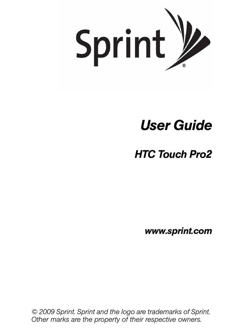 HTC TOUCH PRO 2 User manual HTC TOUCH PRO 2 User manual