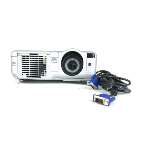 NEC MT1075 Series User manual