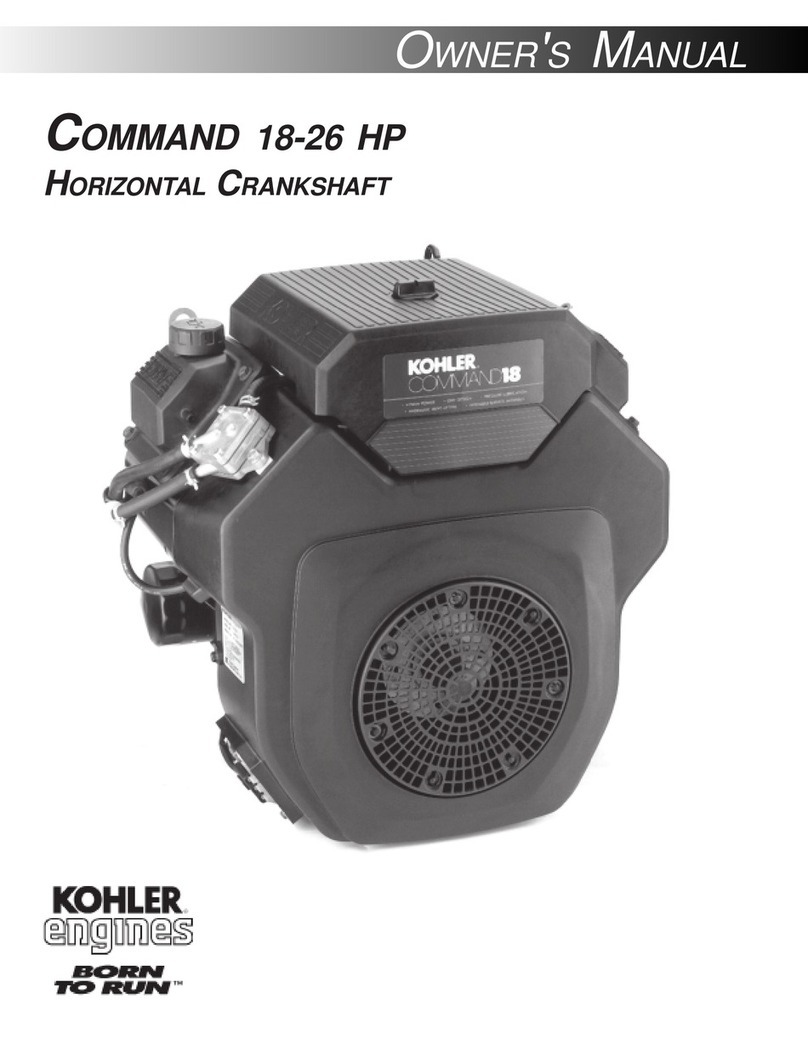 Kohler 18-26 owner's manual