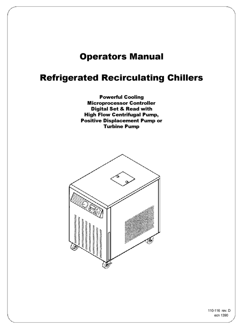 HP Refrigerated Recirculating Chillers Operator's manual