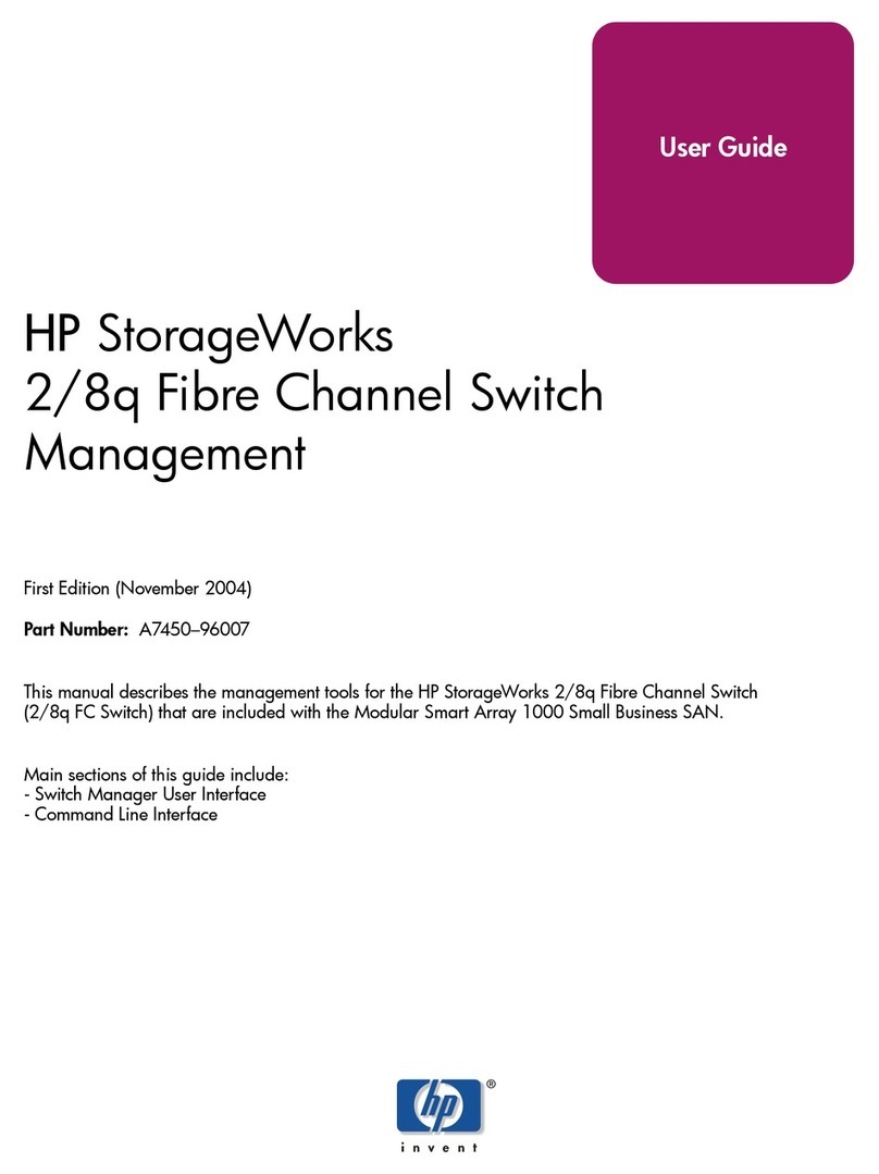 HP 2/8q Fibre Channel user guide