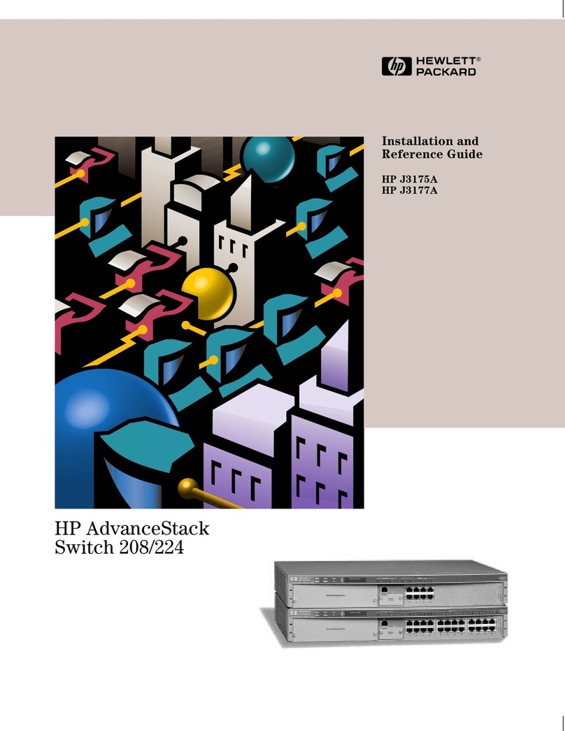 HP J3175A Installation and reference guide