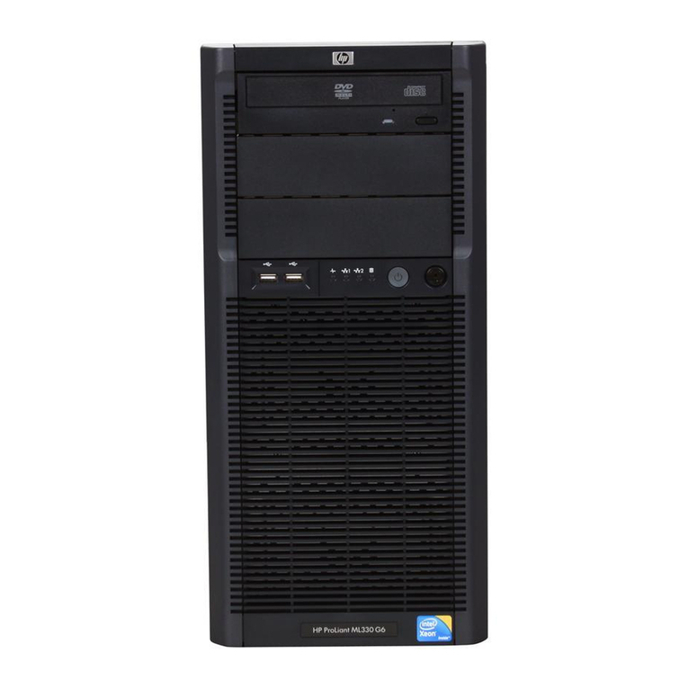 HP PROLIANT ML330 G6 user guide