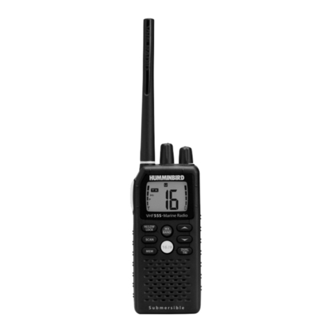 Humminbird VHF55S Operation manual