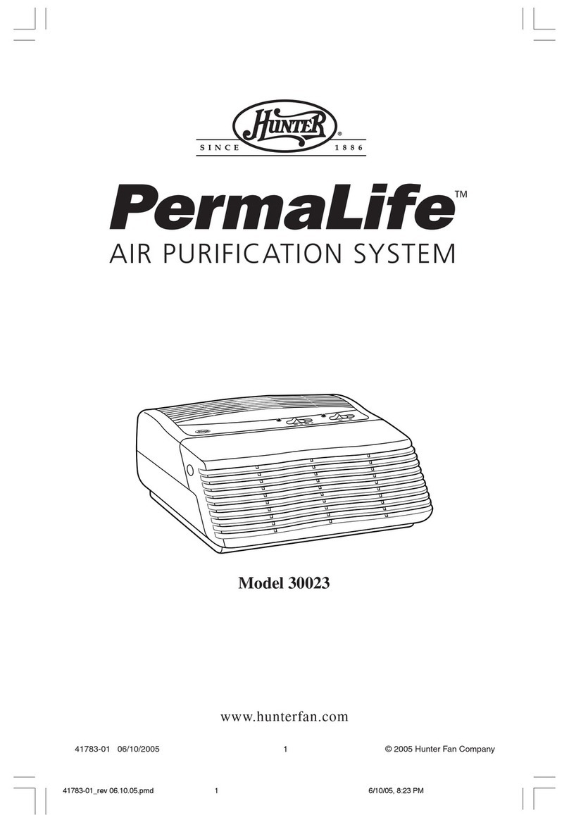 Hunter PermaLife 30023 User manual