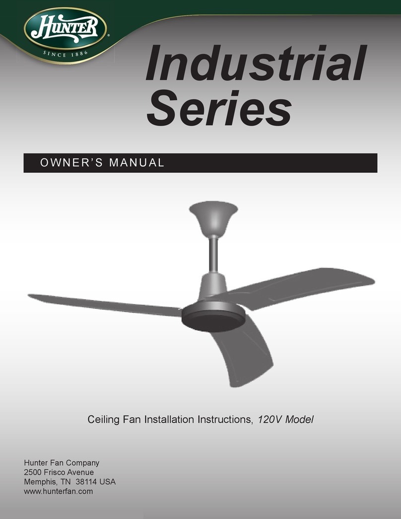 Hunter 44200 User manual
