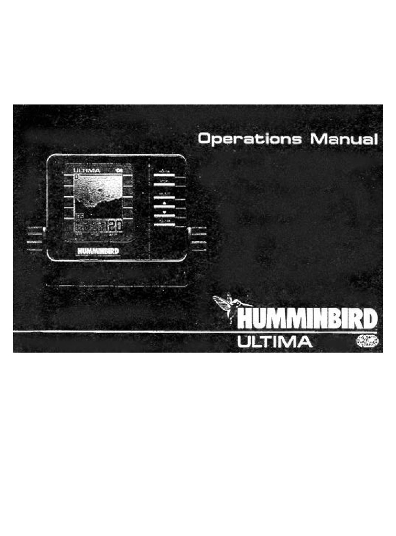 Humminbird Ultima Operation manual