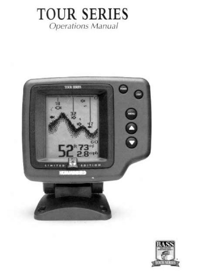Humminbird Tour Series Operation manual