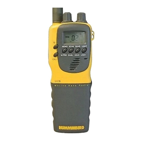 Humminbird VHF5 User manual