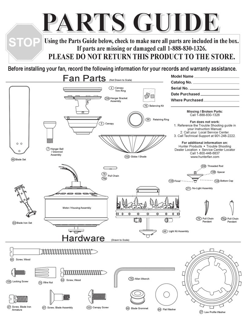 Hunter 28523 Manual