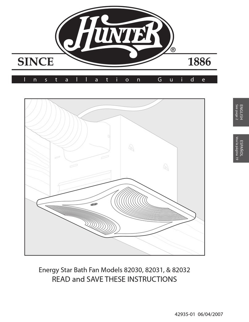 Hunter 42935-0 User manual