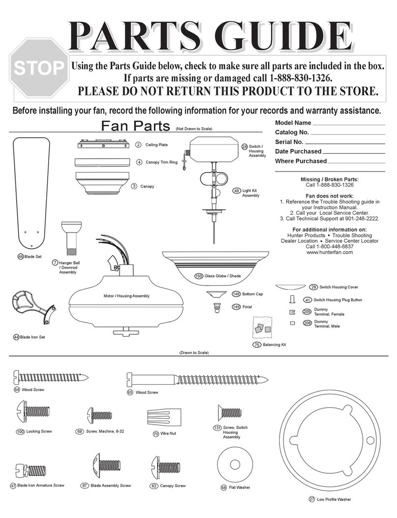 Hunter 22561 Manual