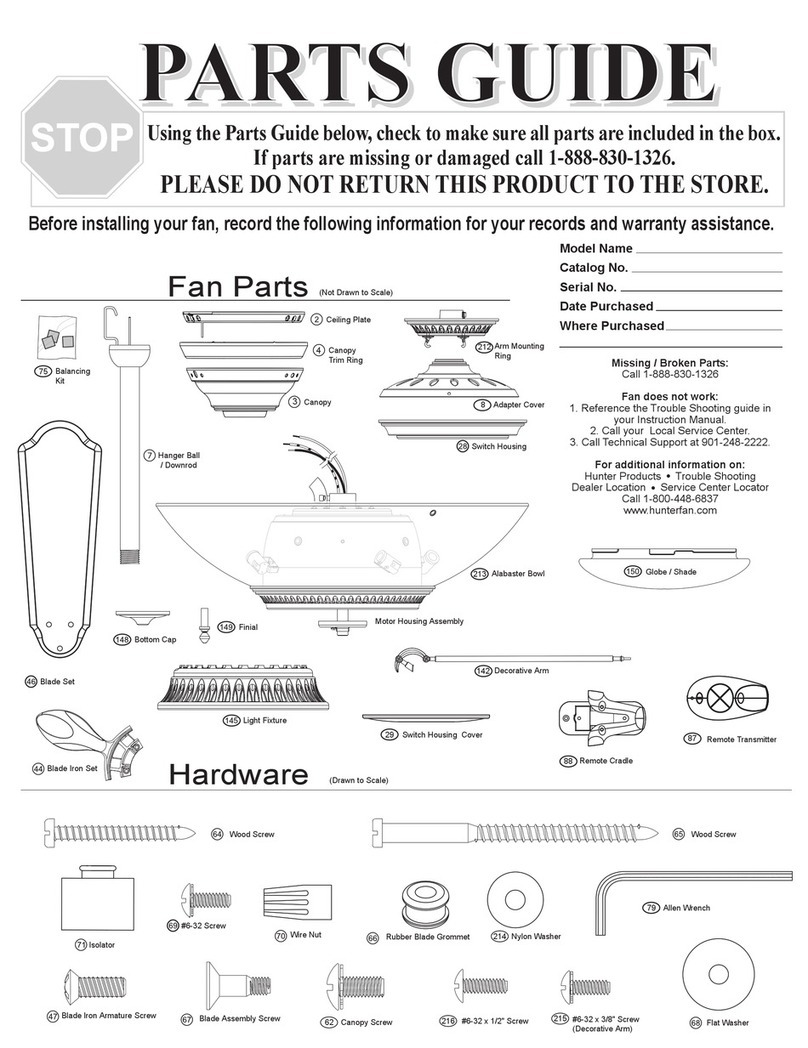 Hunter 28194 Manual