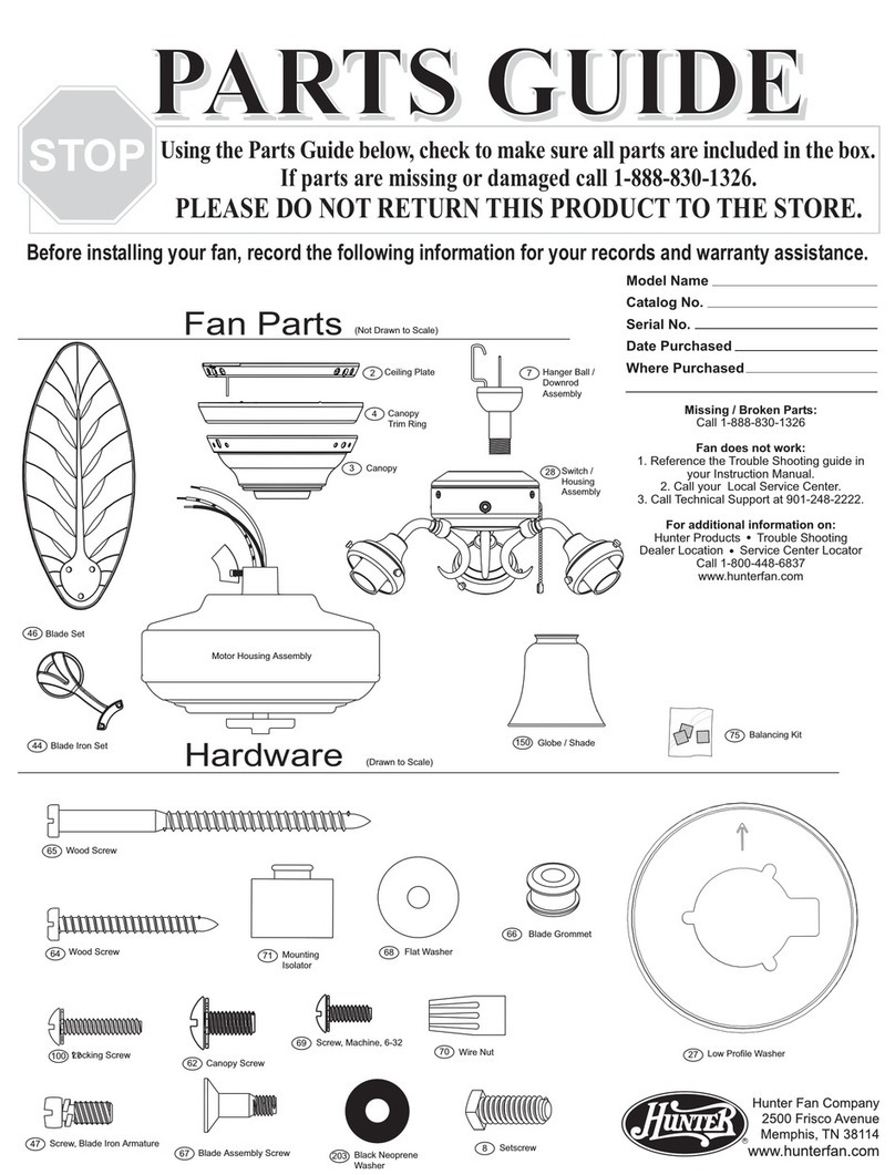 Hunter 23970 Manual
