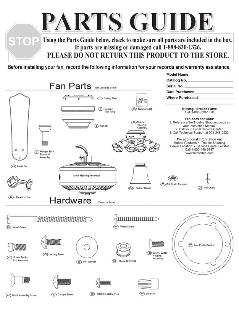 Hunter 23783 Manual