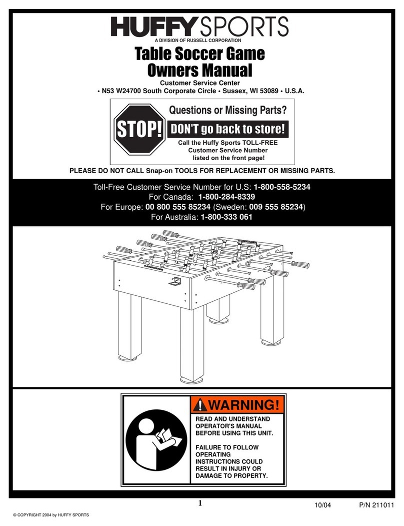 Huffy 211011 User manual